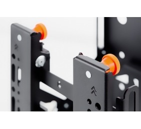 EDBAK Wall mount | VWPOP40 Video Wall Pop-Out Mount with Quick Release | 19-43 " | Maximum weight (capacity) 25 kg | Black