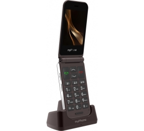 myPhone Harmony LTE Praline Collection | Brown | 2.8+1.44 " | IPS | 48 MB | 128 MB | Single SIM | MicroSD | 3G | Bluetooth | 5.1 | Main camera resolution 2 MP | 1300 mAh