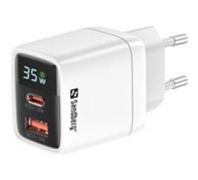 SANDBERG 2in1 Charger 1xUSB-C 1xUSB 35W