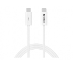 SANDBERG USB-C>C USB4 240W+40Gbps 1M