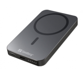 SANDBERG Mag Wireless Powerbank 5000 ALU