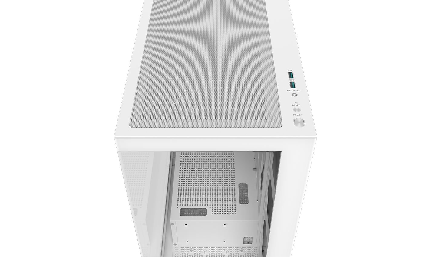 Deepcool Case | CG580 WH | White | Mid Tower | Power supply included No | ATX PS2