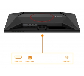 AOC | 24G42E | 24 " | IPS | FHD | 16:9 | 180 Hz | 1 ms | 1920 x 1080 pixels | 300 cd/m² | HDMI ports quantity 1 | Black