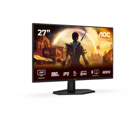 AOC Q27G42XE | 27 " | IPS | QHD | 16:9 | 180 Hz | 1 ms | 2560 x 1440 pixels | 300 cd/m² | HDMI ports quantity 2 | Black
