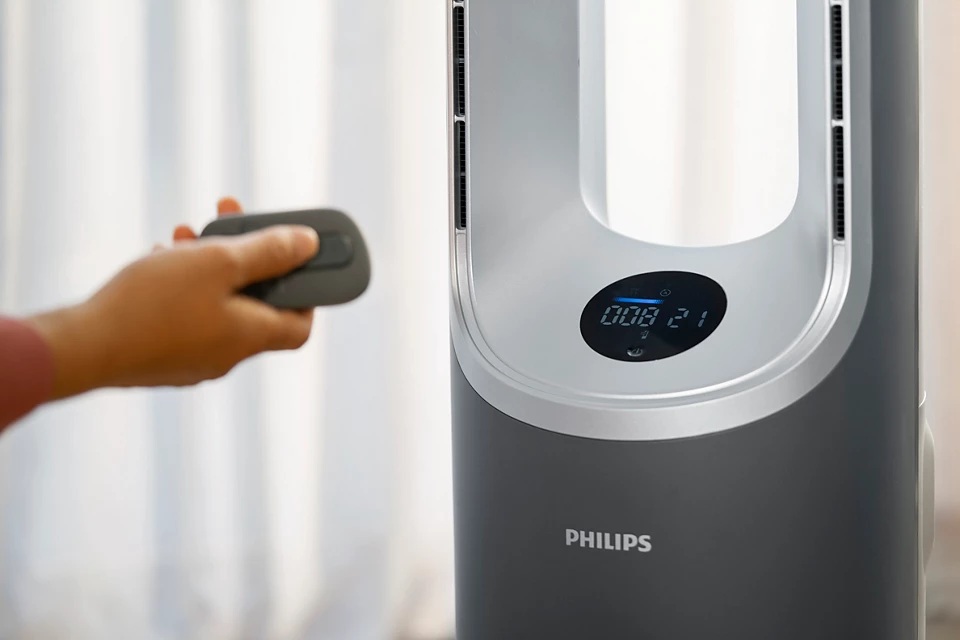 Philips | Air Performer, 3in1 | AMF870/15 8000 Series | 2200 W | Suitable for rooms up to 70 m² | Gray/Silver