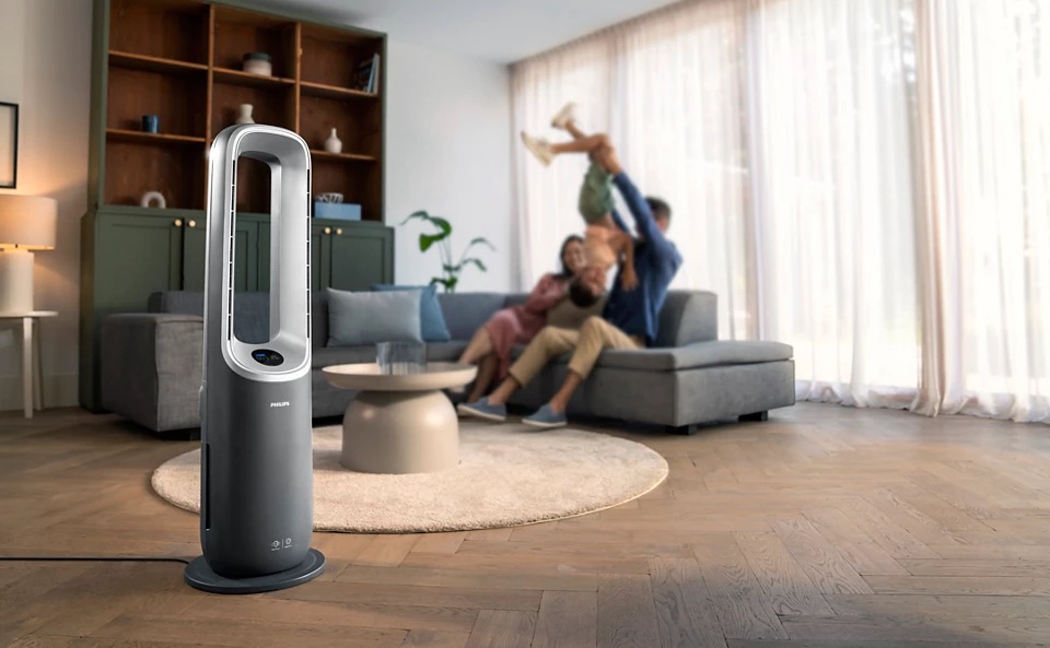 Philips | Air Performer, 3in1 | AMF870/15 8000 Series | 2200 W | Suitable for rooms up to 70 m² | Gray/Silver