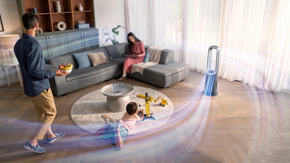 Philips | Air Performer, 3in1 | AMF870/15 8000 Series | 2200 W | Suitable for rooms up to 70 m² | Gray/Silver