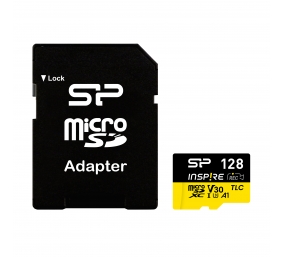 Silicon Power Inspire | 128 GB | microSDXC | Flash memory class C10, UHS-I U3, V30