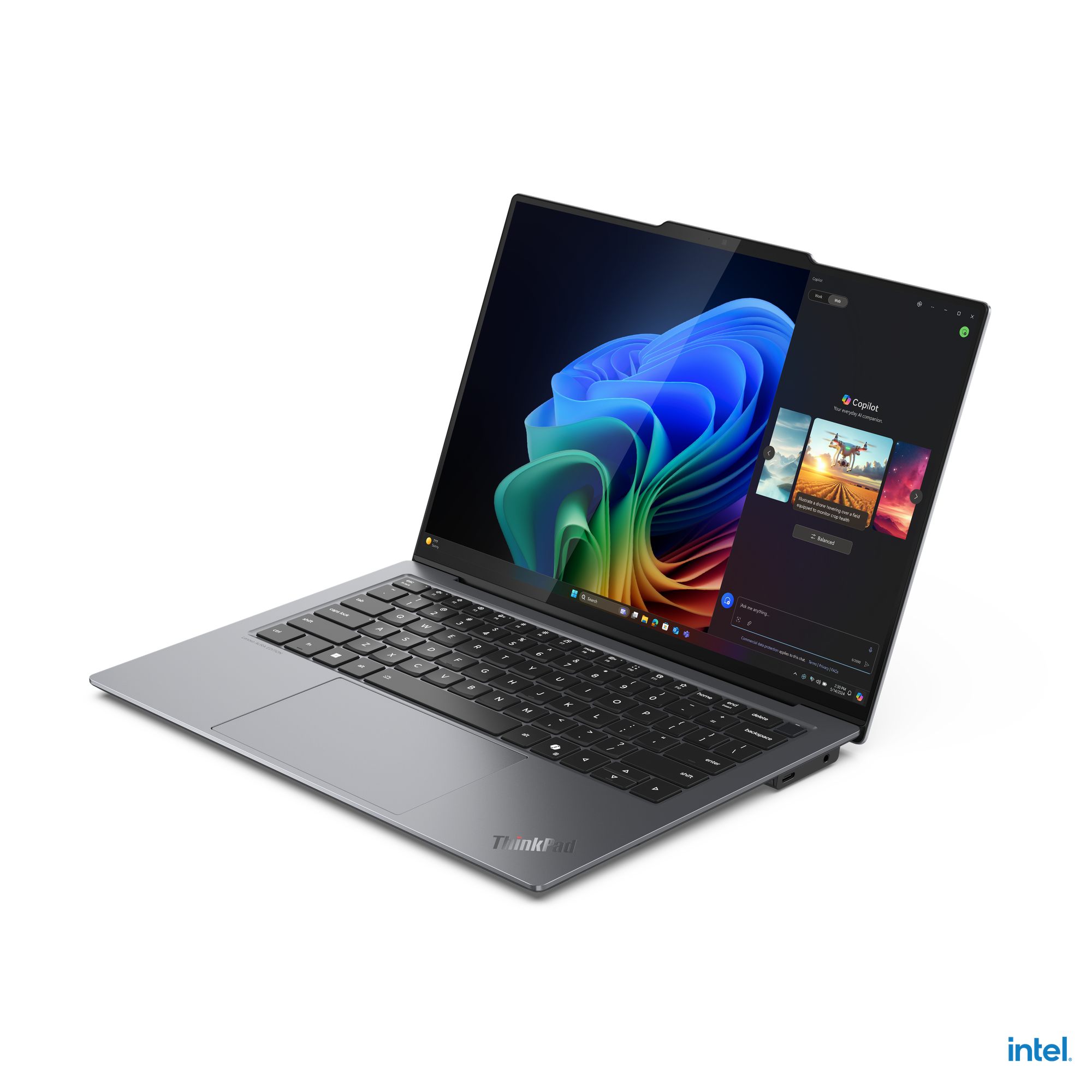 Lenovo ThinkPad X9-14 G1 | Grey | 14 " | OLED | WUXGA | 1920 x 1200 pixels | Anti-glare | Intel Core Ultra 7 | 258V | 32 GB | Soldered LPDDR5x | Solid-state drive capacity 1000 GB | Intel Arc Graphics | Windows 11 Pro | 802.11be | Bluetooth version 5.4 | 