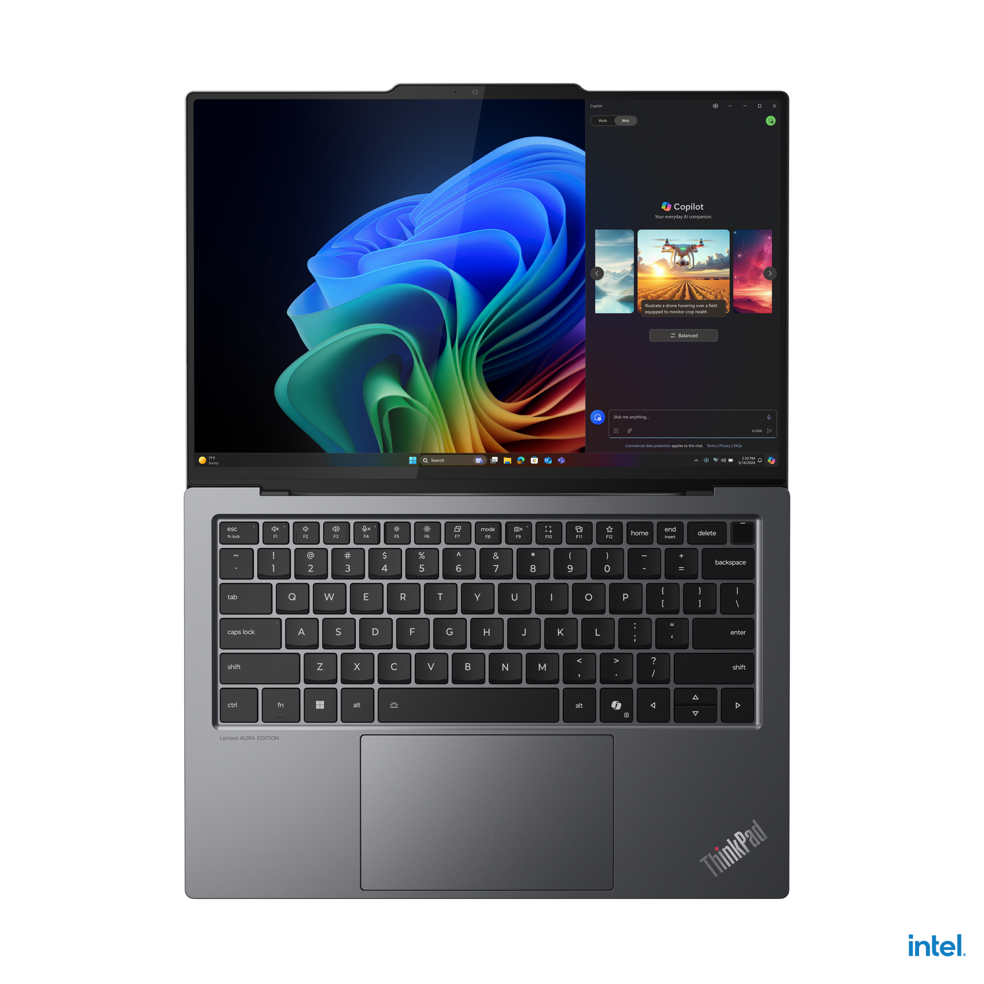 Lenovo ThinkPad X9-14 G1 | Grey | 14 " | OLED | WUXGA | 1920 x 1200 pixels | Anti-glare | Intel Core Ultra 7 | 258V | 32 GB | Soldered LPDDR5x | Solid-state drive capacity 1000 GB | Intel Arc Graphics | Windows 11 Pro | 802.11be | Bluetooth version 5.4 | 