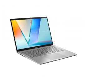 Asus Vivobook S14 | Cool Silver | 14 " | IPS | WUXGA | 1920 x 1200 pixels | Anti-glare | Intel Core i5 | i5-13420H | 16 GB | DDR5 | Solid-state drive capacity 512 GB | Intel UHD Graphics | Windows 11 Home | 802.11ax | Bluetooth version 5.3 | Keyboard lang