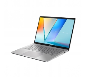 Asus Vivobook S14 | Cool Silver | 14 " | IPS | WUXGA | 1920 x 1200 pixels | Anti-glare | Intel Core i5 | i5-13420H | 16 GB | DDR5 | Solid-state drive capacity 512 GB | Intel UHD Graphics | Windows 11 Home | 802.11ax | Bluetooth version 5.3 | Keyboard lang