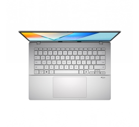 Asus Vivobook S14 | Cool Silver | 14 " | IPS | WUXGA | 1920 x 1200 pixels | Anti-glare | Intel Core i5 | i5-13420H | 16 GB | DDR5 | Solid-state drive capacity 512 GB | Intel UHD Graphics | Windows 11 Home | 802.11ax | Bluetooth version 5.3 | Keyboard lang