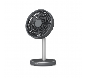 Duux Fan | Rize Flex | Stand Fan | Grey | Diameter 21 cm | Number of speeds 4 | Oscillation | 10 W