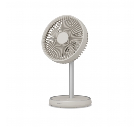 Duux Fan | Rize Flex | Stand Fan | Greige | Diameter 21 cm | Number of speeds 4 | Oscillation | 10 W