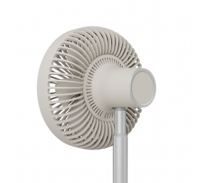 Duux Fan | Rize Flex | Stand Fan | Greige | Diameter 21 cm | Number of speeds 4 | Oscillation | 10 W