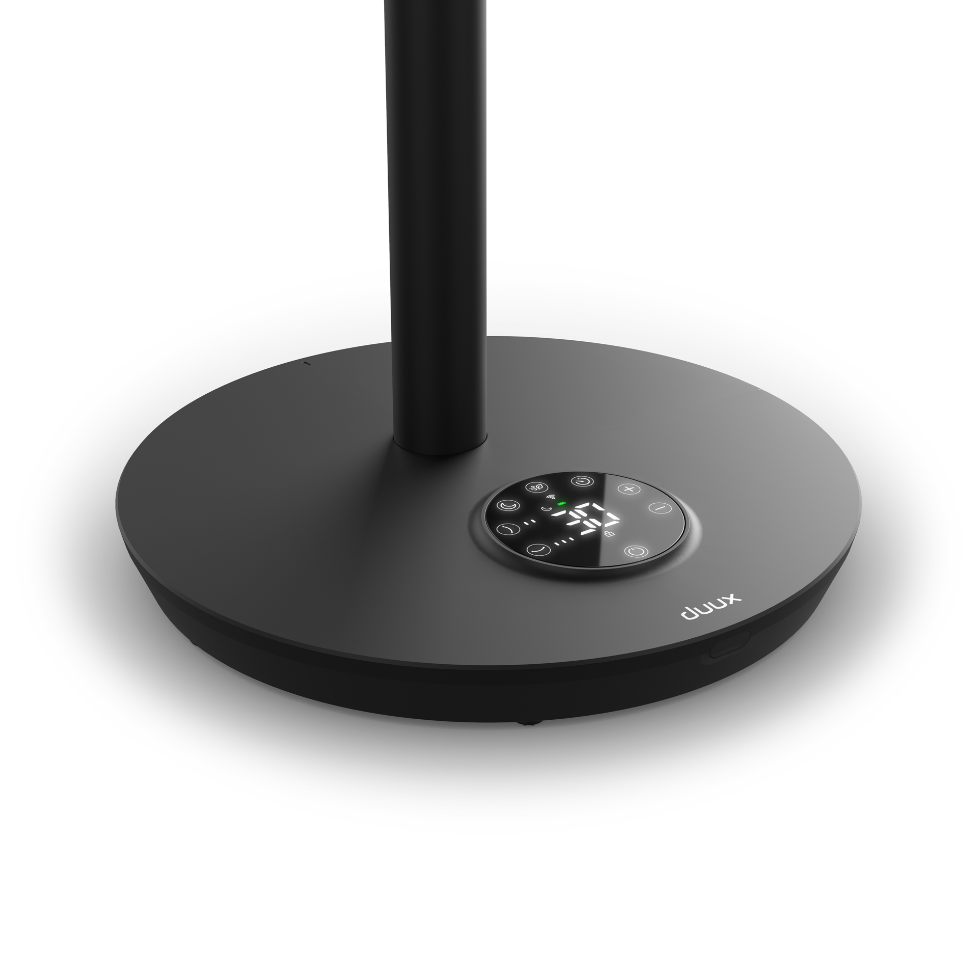 Duux Fan | Whisper Flex 2 | Stand Fan | Black | Diameter 34 cm | Number of speeds 30 | Oscillation | 2-21.5 W | Remote control