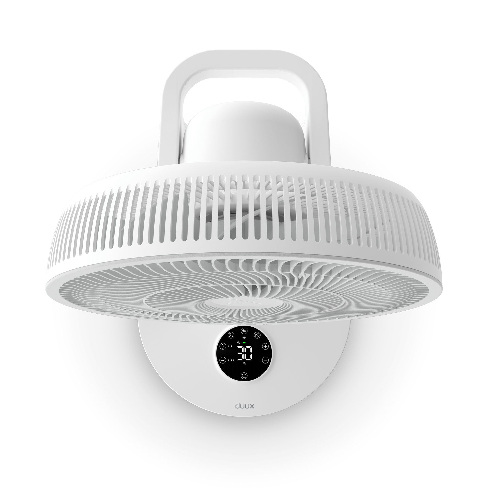 Duux Fan | Whisper Flex 2 | Stand Fan | White | Diameter 34 cm | Number of speeds 30 | Oscillation | 2-21.5 W | Remote control