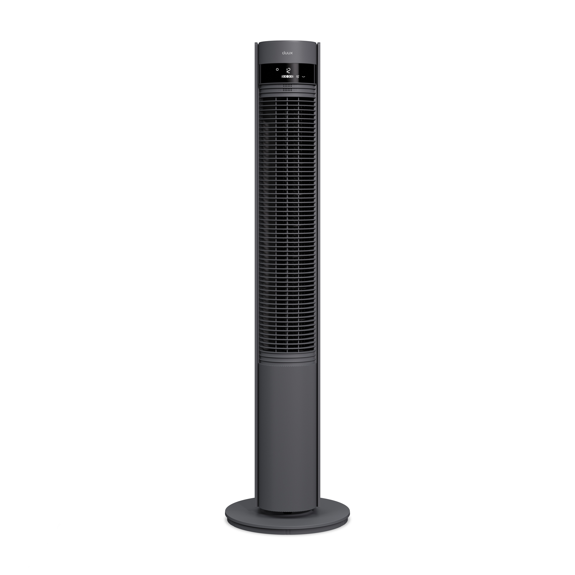 Duux Fan | Elevate | Tower Fan | Gray | Diameter 29 cm | Number of speeds 12 | Oscillation | 4-40 W