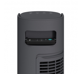 Duux Fan | Elevate | Tower Fan | Gray | Diameter 29 cm | Number of speeds 12 | Oscillation | 4-40 W