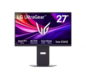 LG 27G850A-B | 27 " | IPS | UHD | 240 Hz | 1 ms | 3840 x 2160 pixels | HDMI ports quantity 2 | Black
