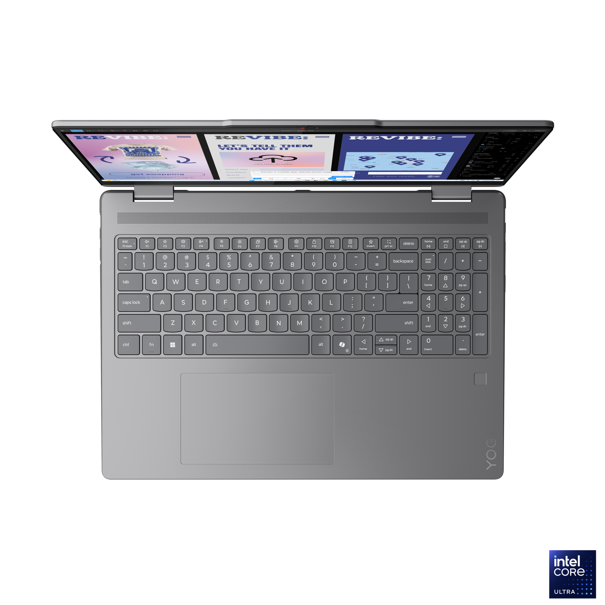 Lenovo Yoga 7 2-in-1 16ILL10 | Luna Grey | 16 " | OLED | Touchscreen | WQXGA+ | 2880 x 1800 pixels | Glossy | Intel Core Ultra 7 | 256V | 16 GB | Soldered LPDDR5x | Solid-state drive capacity 1000 GB | Intel Arc Graphics | Windows 11 Home | 802.11be | Blu