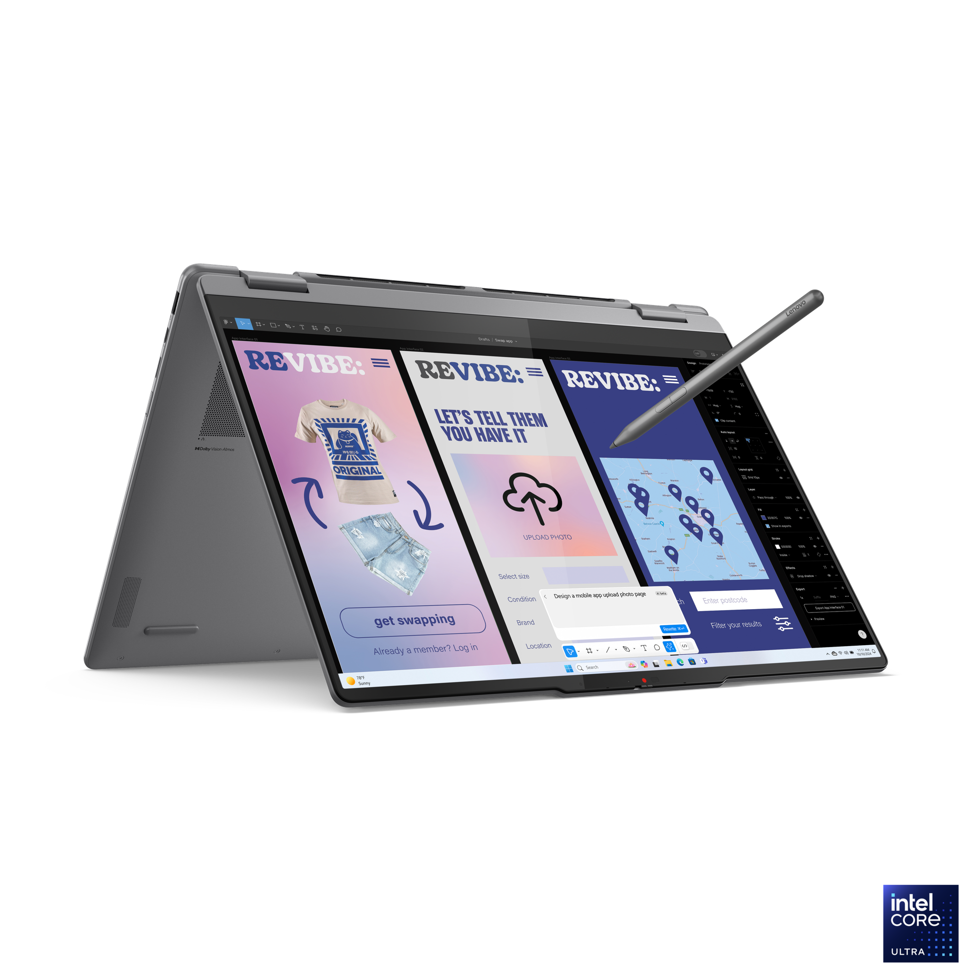 Lenovo Yoga 7 2-in-1 16ILL10 | Luna Grey | 16 " | OLED | Touchscreen | WQXGA+ | 2880 x 1800 pixels | Glossy | Intel Core Ultra 7 | 256V | 16 GB | Soldered LPDDR5x | Solid-state drive capacity 1000 GB | Intel Arc Graphics | Windows 11 Home | 802.11be | Blu