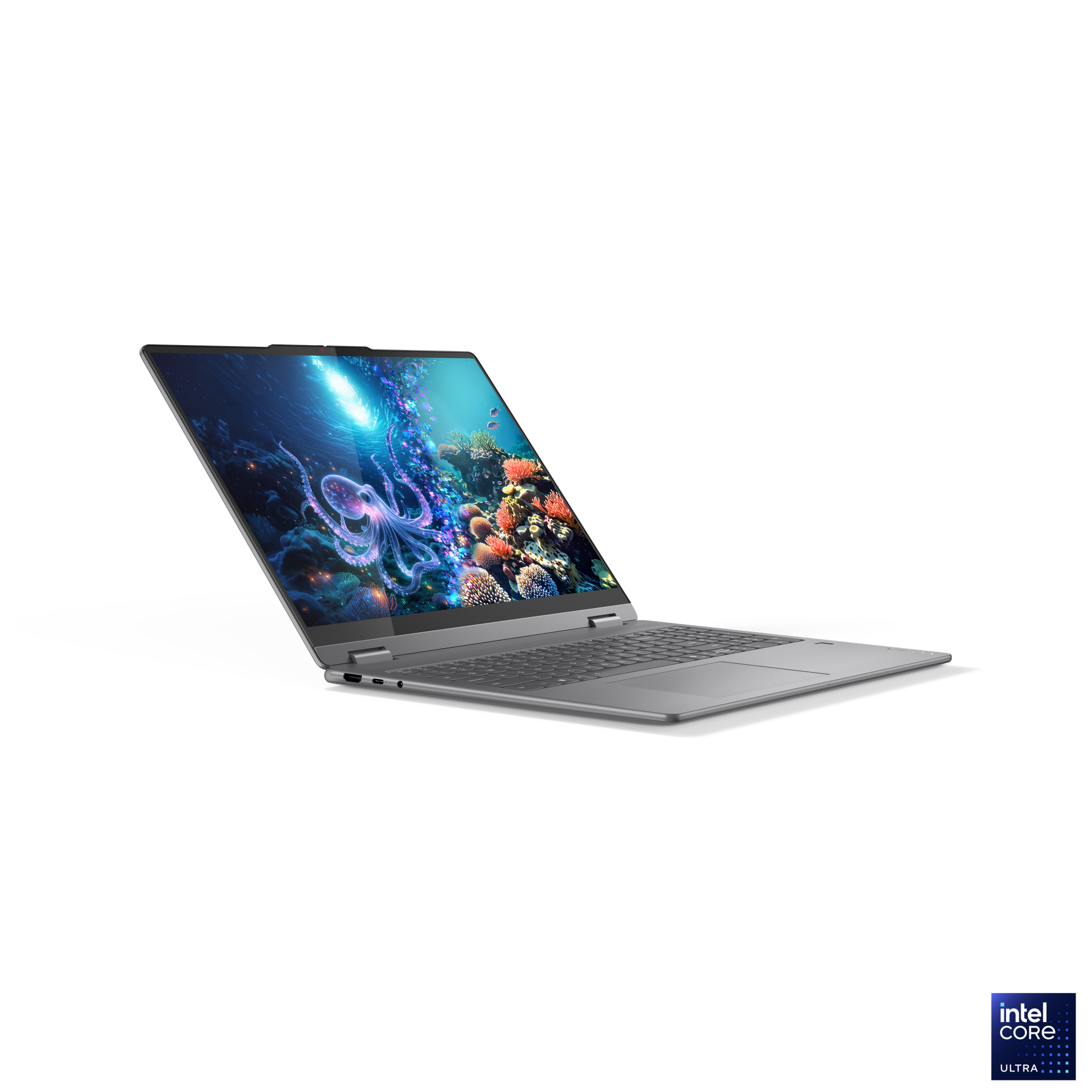 Lenovo Yoga 7 2-in-1 16ILL10 | Luna Grey | 16 " | OLED | Touchscreen | WQXGA+ | 2880 x 1800 pixels | Glossy | Intel Core Ultra 7 | 256V | 16 GB | Soldered LPDDR5x | Solid-state drive capacity 1000 GB | Intel Arc Graphics | Windows 11 Home | 802.11be | Blu