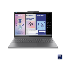 Lenovo Yoga 7 2-in-1 16ILL10 | Luna Grey | 16 " | OLED | Touchscreen | WQXGA+ | 2880 x 1800 pixels | Glossy | Intel Core Ultra 7 | 256V | 16 GB | Soldered LPDDR5x | Solid-state drive capacity 1000 GB | Intel Arc Graphics | Windows 11 Home | 802.11be | Blu
