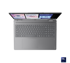 Lenovo Yoga 7 2-in-1 16ILL10 | Luna Grey | 16 " | OLED | Touchscreen | WQXGA+ | 2880 x 1800 pixels | Glossy | Intel Core Ultra 7 | 256V | 16 GB | Soldered LPDDR5x | Solid-state drive capacity 1000 GB | Intel Arc Graphics | Windows 11 Home | 802.11be | Blu