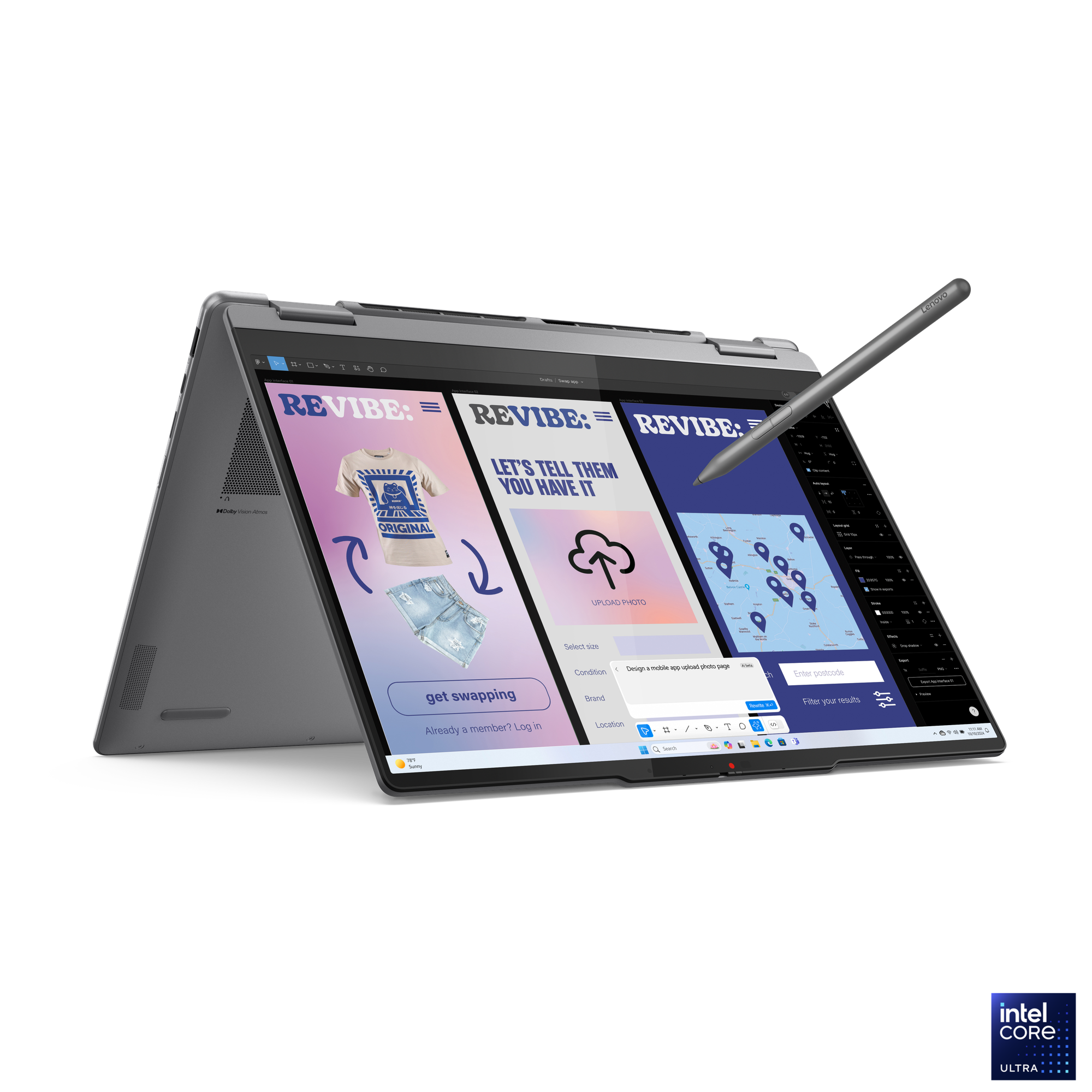 Lenovo Yoga 7 2-in-1 14ILL10 | Luna Grey | 14 " | OLED | Touchscreen | WUXGA | 1920 x 1200 pixels | Glossy | Intel Core Ultra 5 | 226V | 16 GB | Soldered LPDDR5x | Solid-state drive capacity 512 GB | Intel Arc Graphics | Windows 11 Home | 802.11be | Bluet