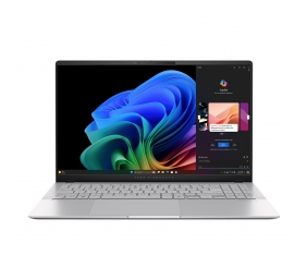 Asus Vivobook S S5507QA-MA112W | Cool Silver | 15.6 " | OLED | 3K | 2880 x 1620 pixels | Glossy | Snapdragon X Elite | X1E 78 100 | 32 GB | LPDDR5X | Solid-state drive capacity 1000 GB | Qualcomm Adreno GPU | Windows 11 Home | 802.11be | Bluetooth version