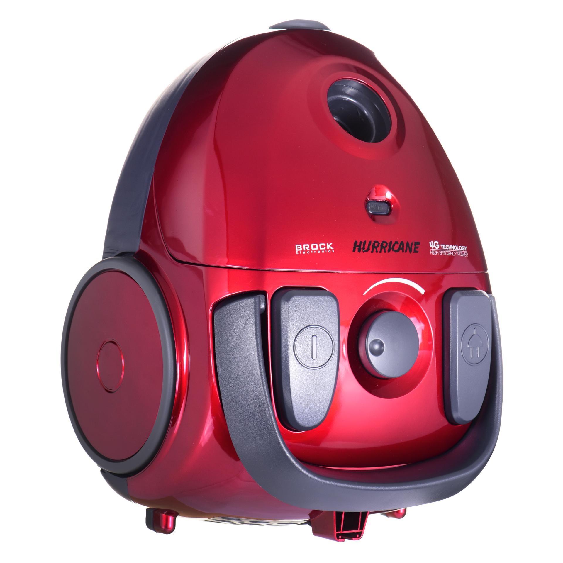 Brock | Vacuum Cleaner | BVC5002RD | Bagged | Power 850 W | Dust capacity 1.5 L | Red