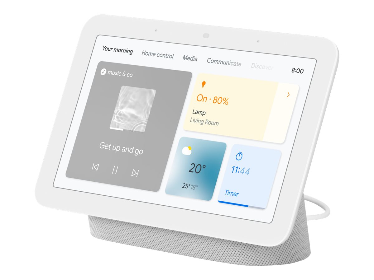google | Nest Hub 2nd Generation | GA01331-IT | 7 " | Chalk | Wi-Fi | Bluetooth