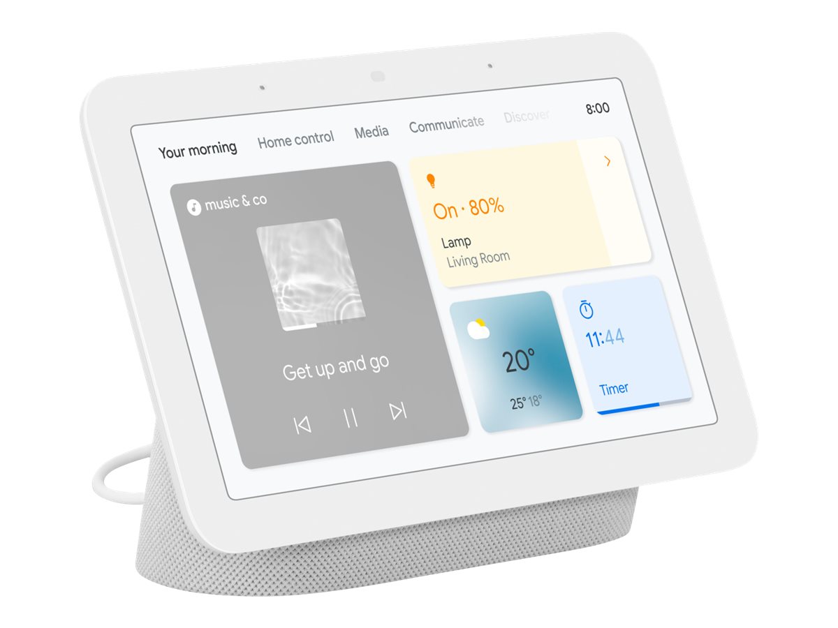 google | Nest Hub 2nd Generation | GA01331-IT | 7 " | Chalk | Wi-Fi | Bluetooth