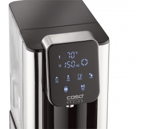 Caso Turbo Hot Water Dispenser | Hot 7 | Water Dispenser | 2200-2600 W | 2.7 L | Plastic/Stainless Steel | Black/Stainless Steel
