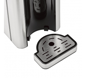 Caso Turbo Hot Water Dispenser | Hot 7 | Water Dispenser | 2200-2600 W | 2.7 L | Plastic/Stainless Steel | Black/Stainless Steel
