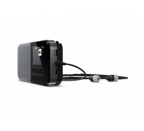 Sharp DR-P520(GY) OSAKA Pocket/Handheld Portable Digital Radio, Grey | Sharp