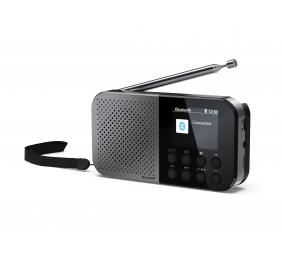 Sharp DR-P520(GY) OSAKA Pocket/Handheld Portable Digital Radio, Grey | Sharp
