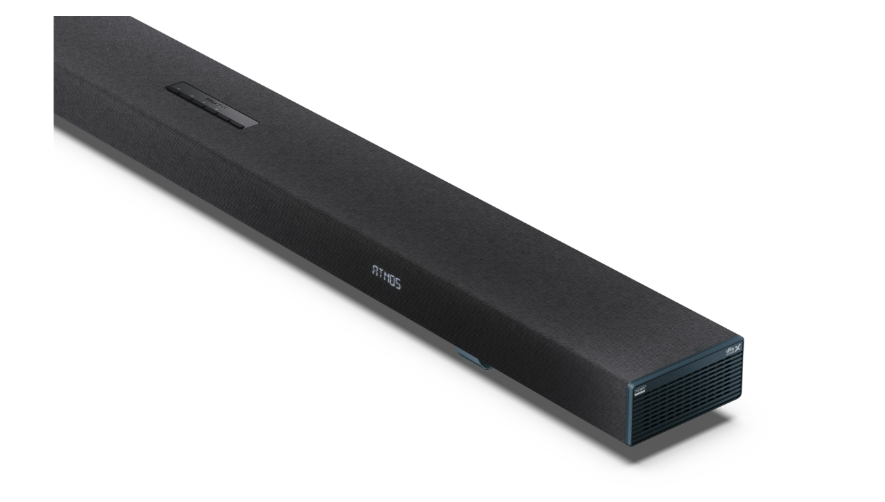 Sharp | 5.1.2 Dolby Atmos/DTS:X Soundbar with Wireless Subwoofer | HT-SBW55121(BK) | Bluetooth