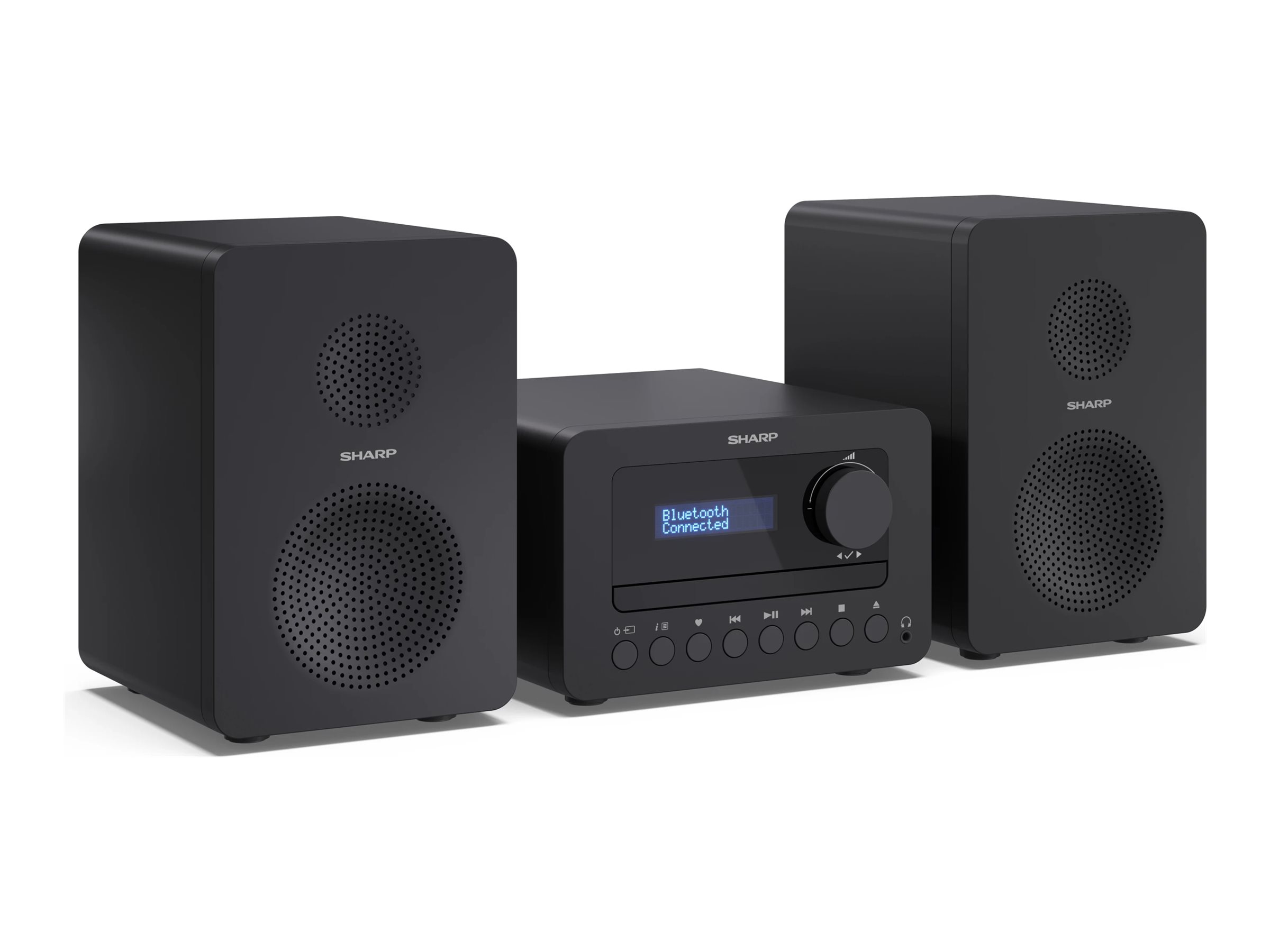 Sharp XL-B514(BK) TOKYO FM Hi-Fi Micro System, Black | Sharp