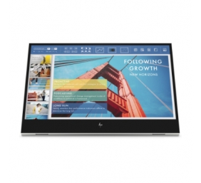 HP E14 G4 FHD Portable Monitor - DAMAGED - 14" 1920x1080 FHD 400-nit 60Hz AG, IPS, 2x USB-C, tilt/swivel, 3 years