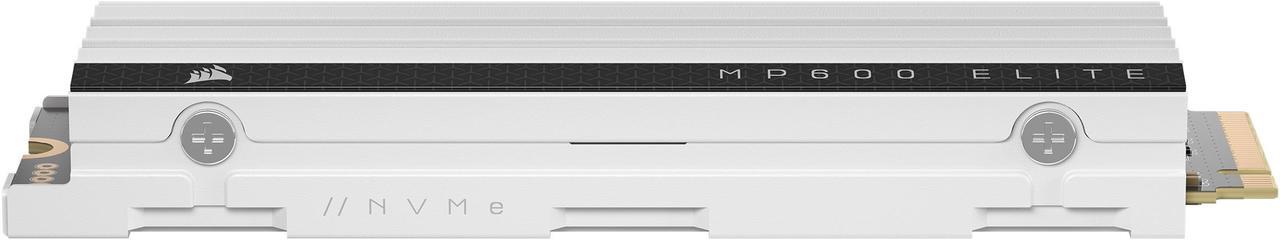 Corsair SSD | MP600 ELITE | 4000 GB | SSD form factor M.2 2280 | Solid-state drive interface PCIe Gen 4.0 x4 | Read speed 7000 MB/s | Write speed 6500 MB/s