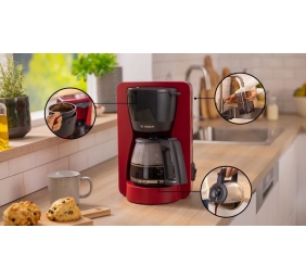 Bosch Coffee Maker | TKA2M114 MyMoment | Drip | 1200 W | Red