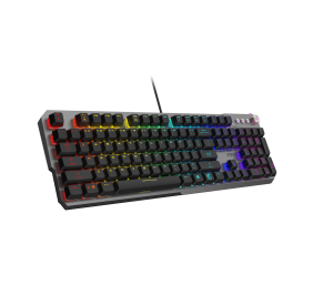 MSI STRIKE 600 SILENT US | Gaming Keyboard | Wired | US | USB 2.0 | KAILH Midnight PRO Silent Tactile