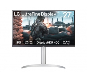 LG 27UP650K-W | 27 " | IPS | UHD | 16:9 | 60 Hz | 5 ms | 3840 x 2160 pixels | 400 cd/m² | HDMI ports quantity 2