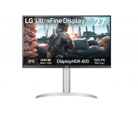 LG 27UP650K-W | 27 " | IPS | UHD | 16:9 | 60 Hz | 5 ms | 3840 x 2160 pixels | 400 cd/m² | HDMI ports quantity 2