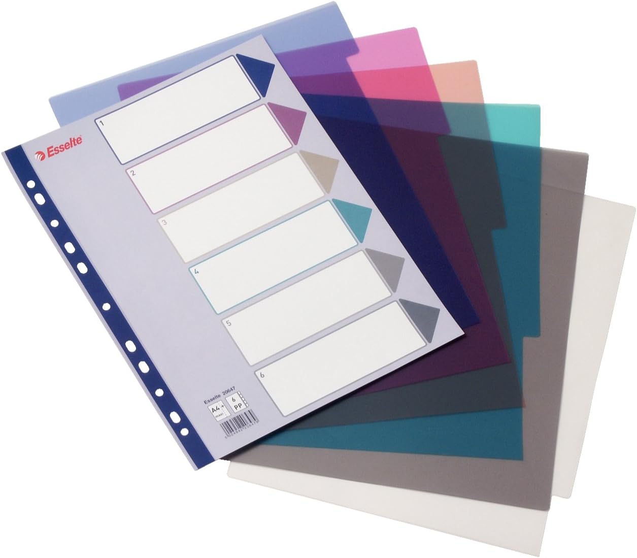 Sourcing | Divider, PP, A4+, 6pcs | 20647