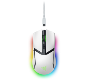 Razer Cobra Pro Belaidė žaidimų pelė RF Wireless + Bluetooth + USB-C, 30000 DPI, Balta