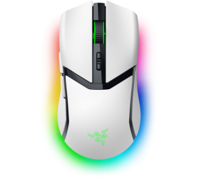 Razer Cobra Pro Belaidė žaidimų pelė RF Wireless + Bluetooth + USB-C, 30000 DPI, Balta